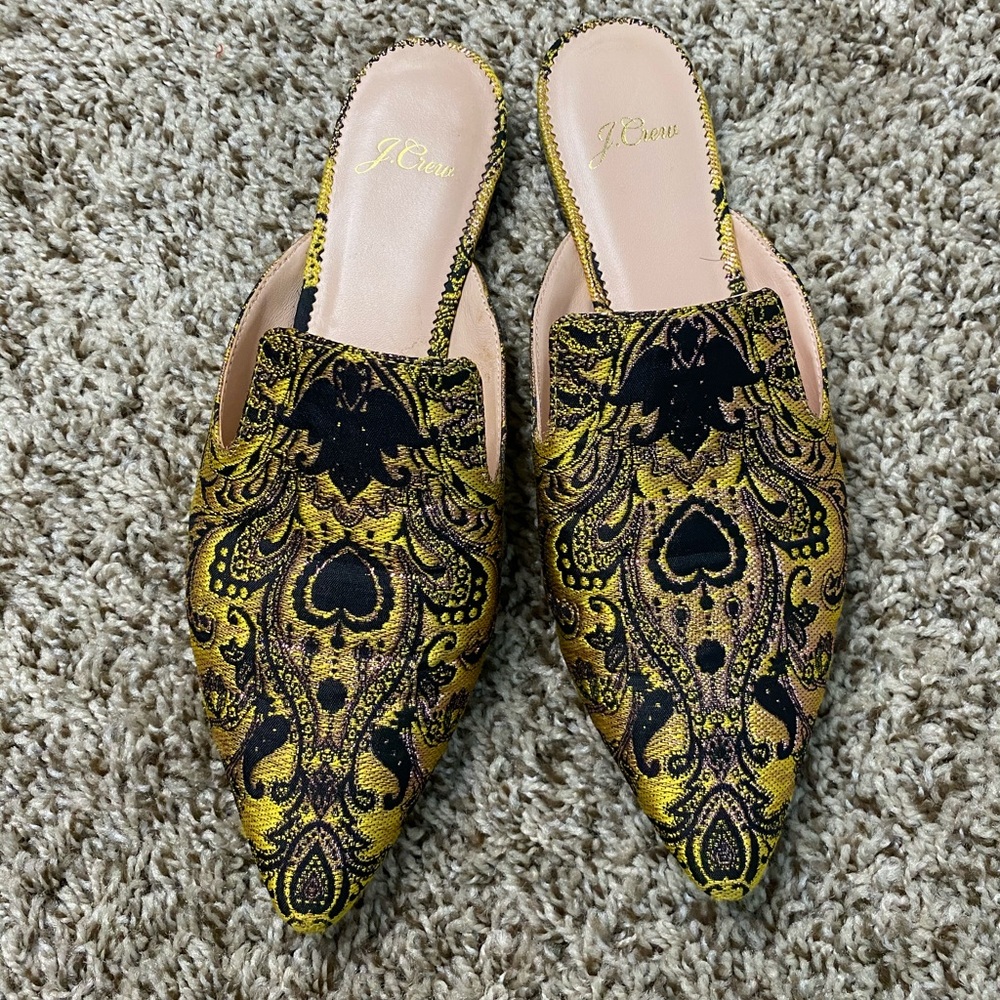 Jcrew Pointed Toe Slides - image 1